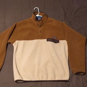 Men’s Patagonia Synchilla size-L brown/tan